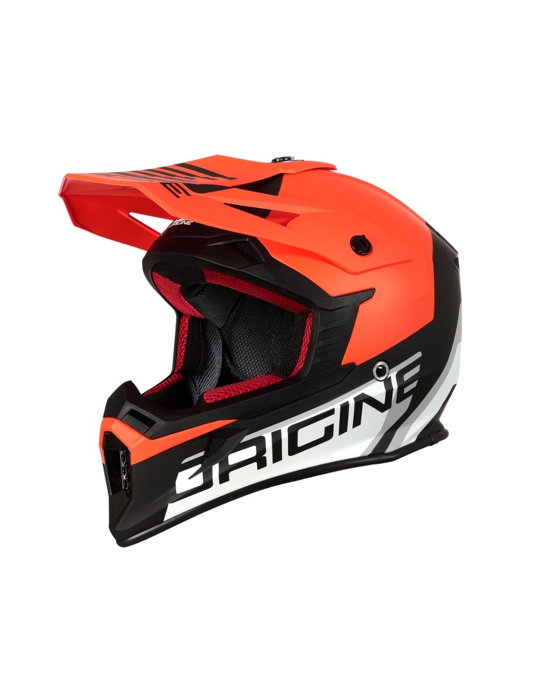 Casco para Moto Enduro Origine Hero Orange Black Tallas M XL XXL